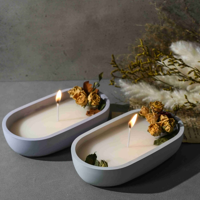 Candle Fragrance - DIY Size Boat Storage Bowl Silicone