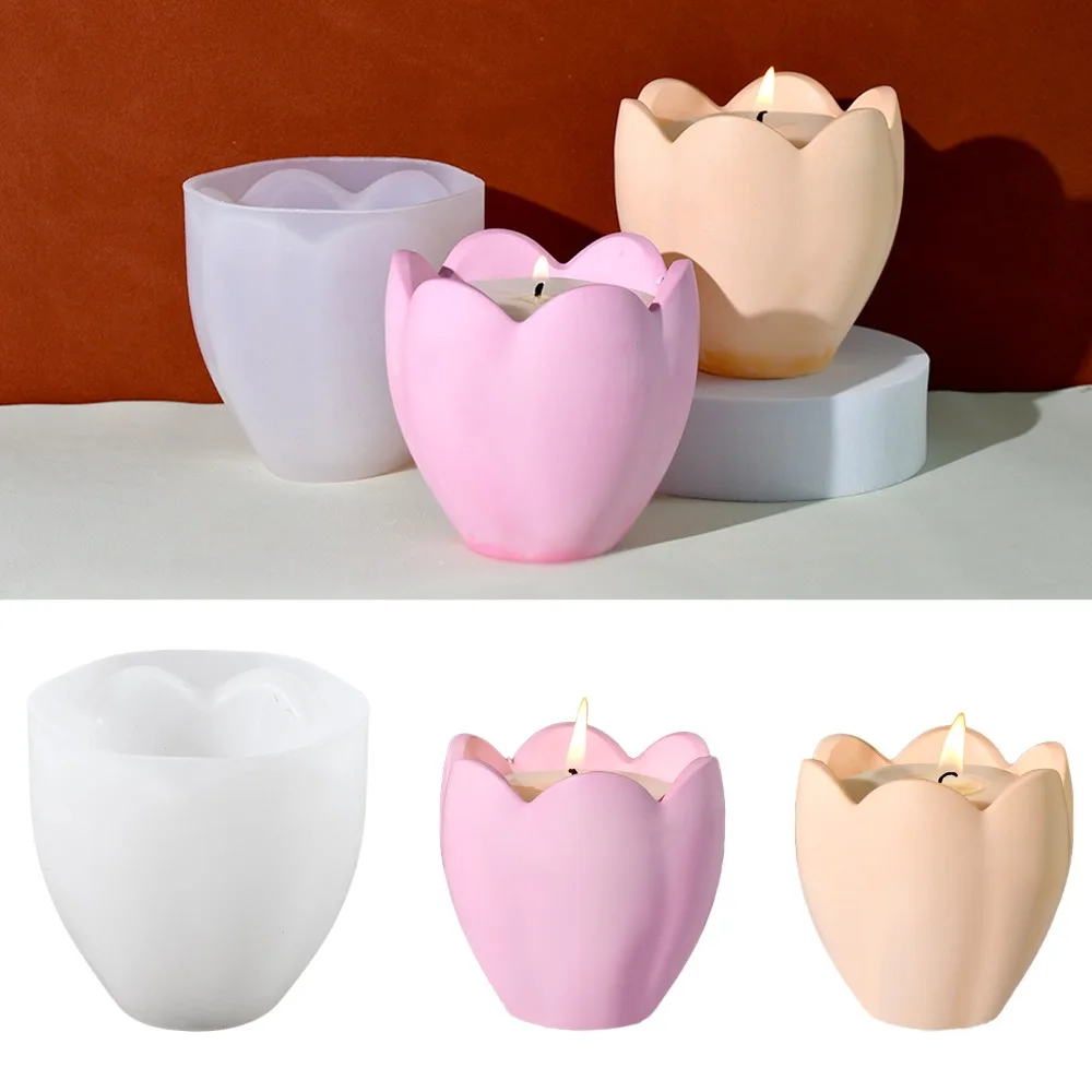 Tulip Candle Holder Silicone M - Candle Containers 评论和价格