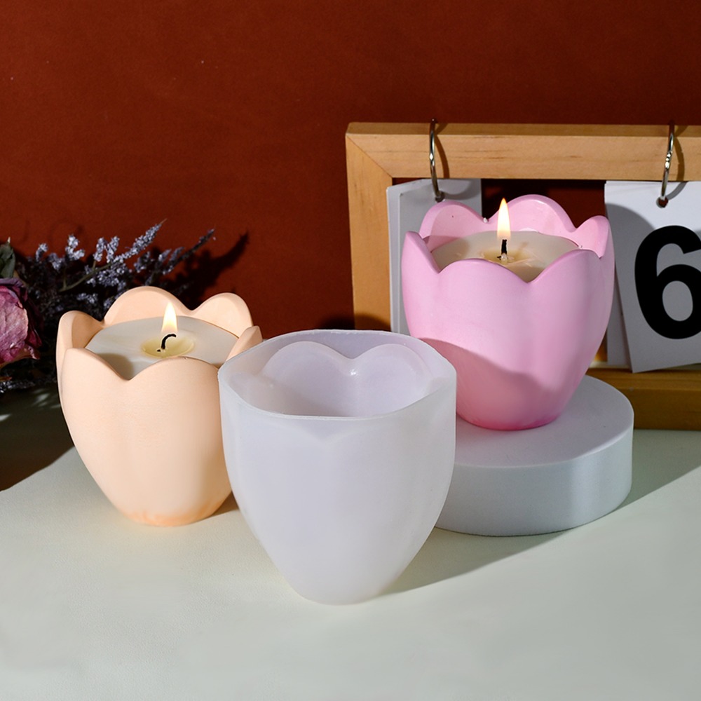 Tulip Candle Holder Silicone M - Candle Containers 评论和价格