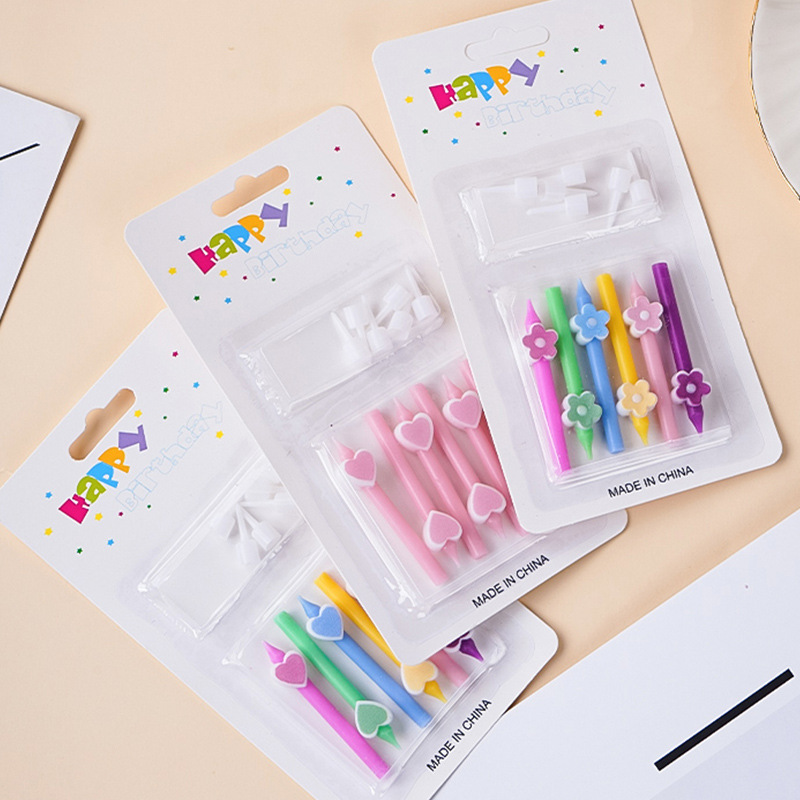 Cute Flowers Heart-shaped Cart - Paraffin Wax 评论和价格