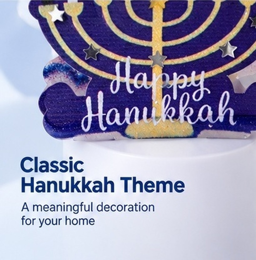 Iron LED Flameless Hanukkah Ca - Paraffin Wax 评论和价格