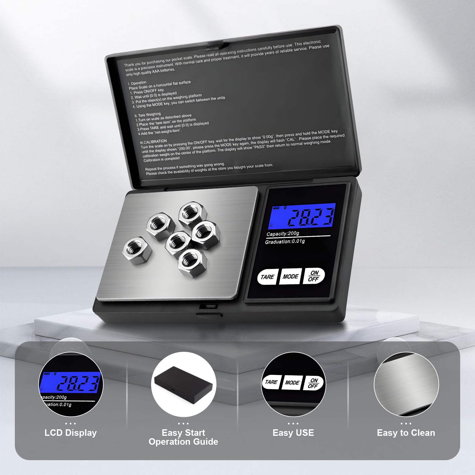 Mini Digital Pocket Scale 0.01 - Candle Wax Scale 评论和价格