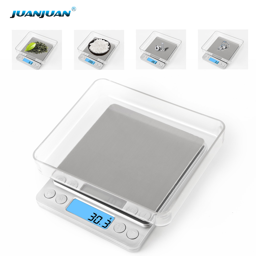 3Kg/500G 0.01g Digital Kitchen - Candle Wax Scale 评论和价格