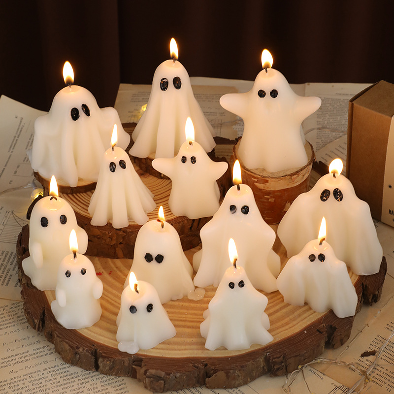 Halloween Candle Gift Box Cute - Silk Candle 评论和价格