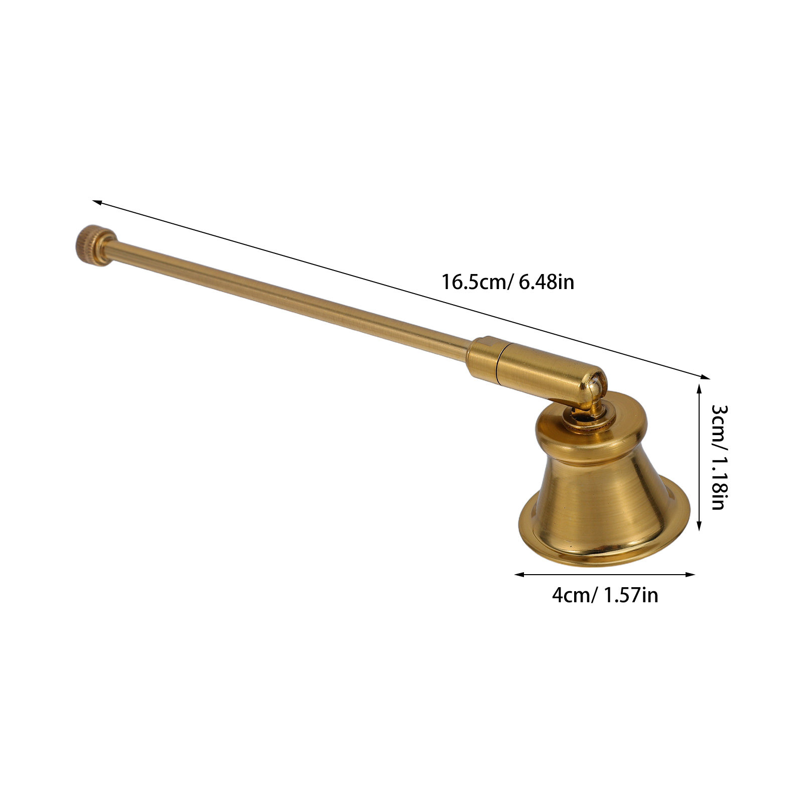 Metal Snuffer Retro Style Long - Candle Wick 评论和价格