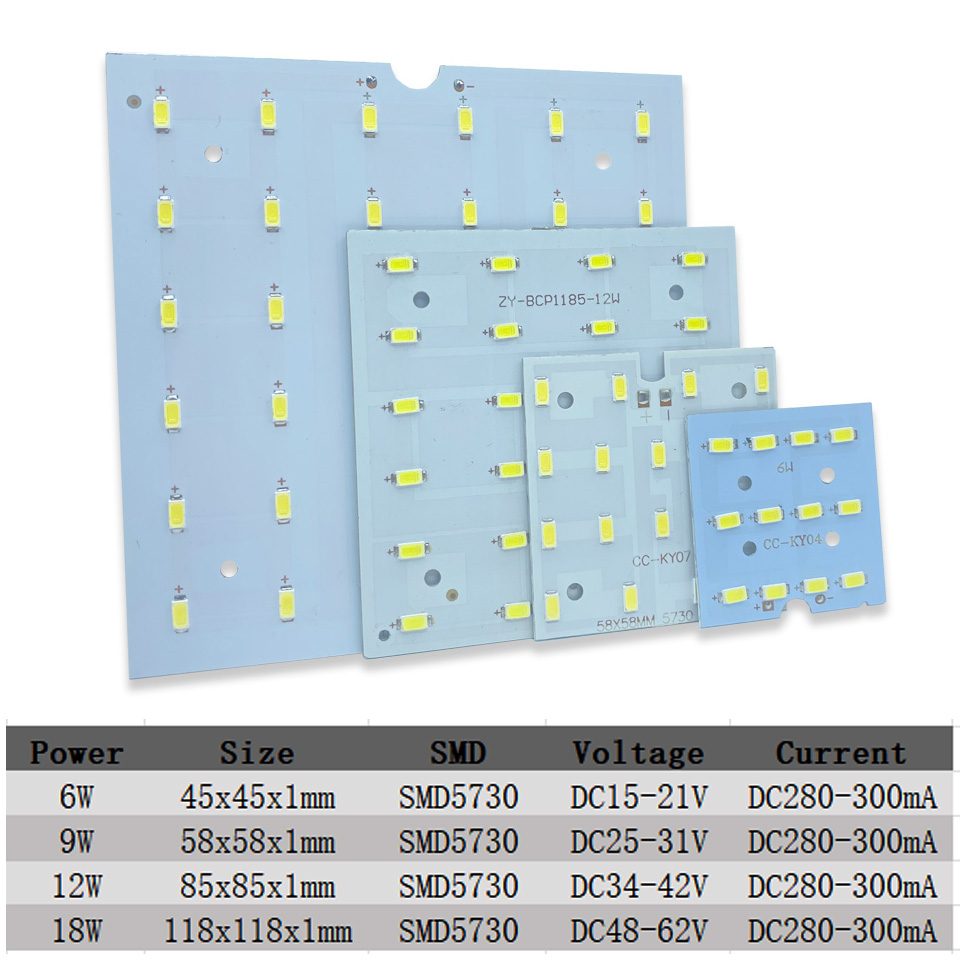 6W 9W 12W 18W LED Ceiling Ligh - Candle Wick 评论和价格