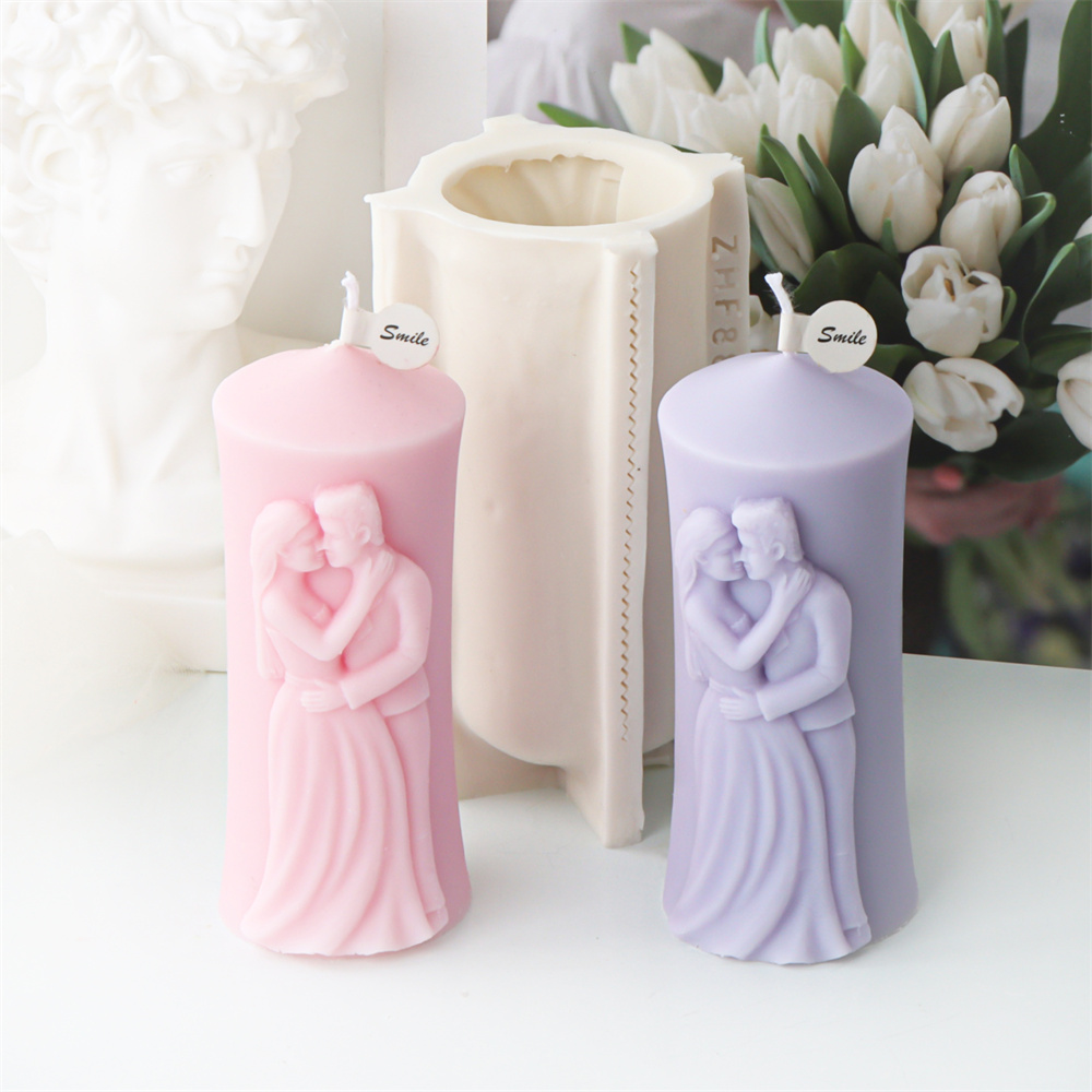 Man and Woman Pillar Silicone  - Candle Making Kit 评论和价格