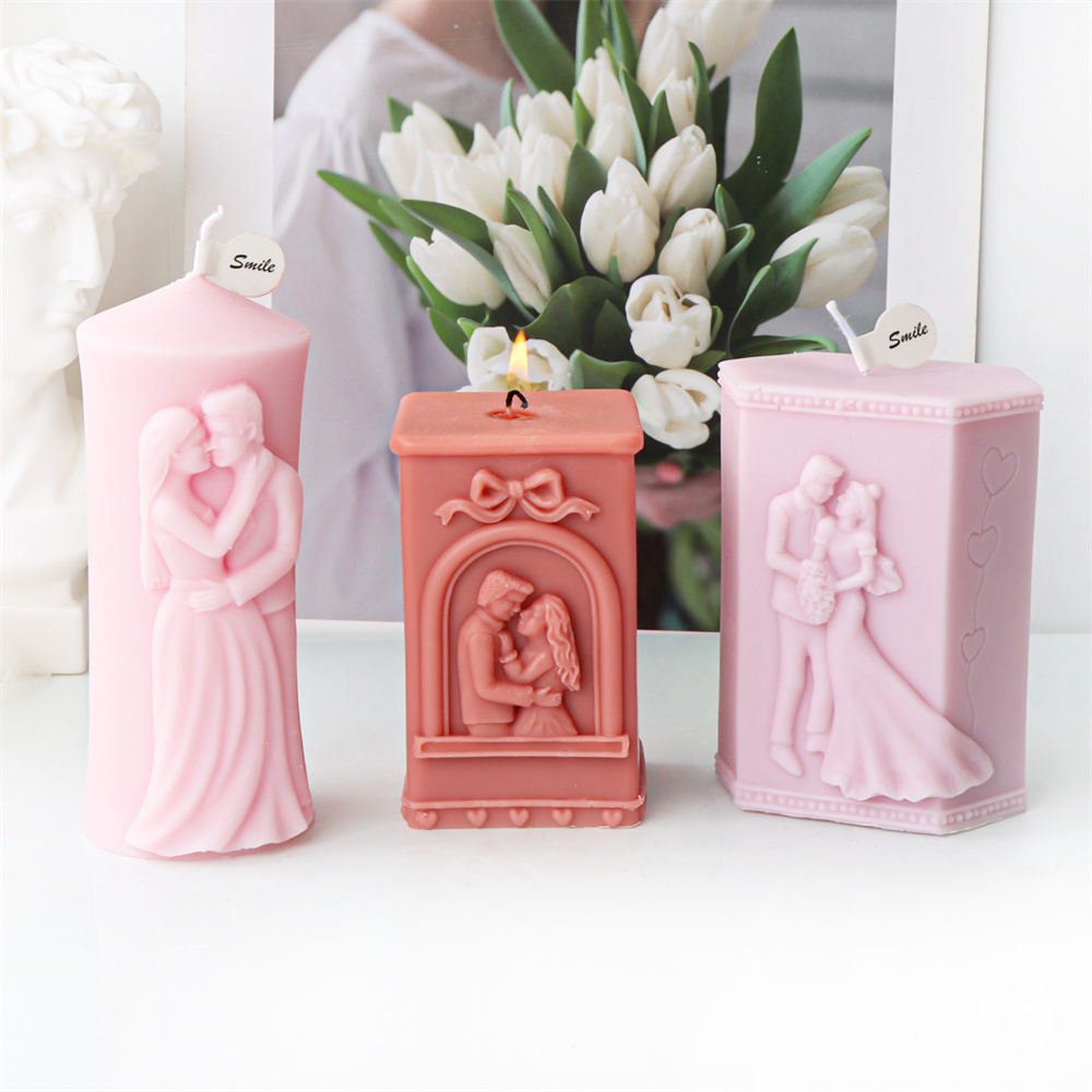 Man and Woman Pillar Silicone  - Candle Making Kit 评论和价格