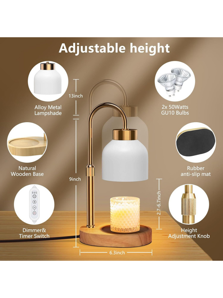 24H Timer Dimmable Candle Wax  - Wax Melts 评论和价格