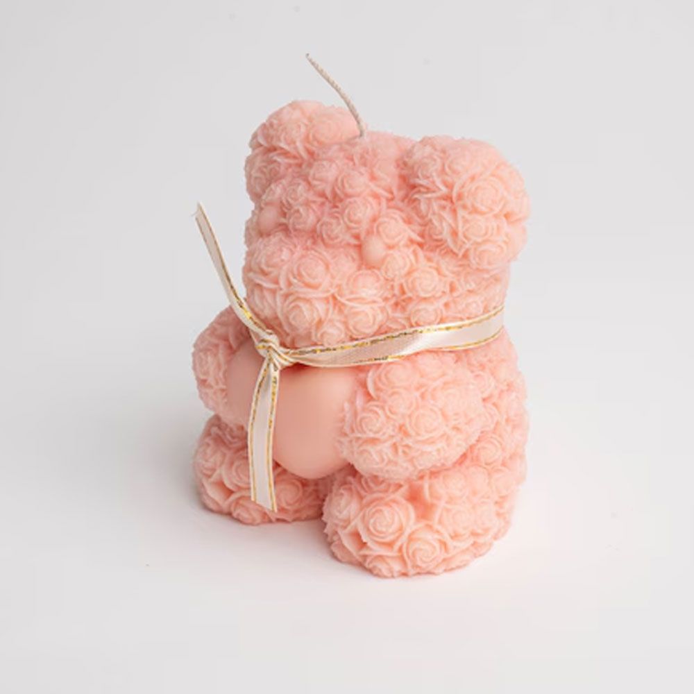 Teddy Bear Heat Rose Silicone  - Candle Making Kit 评论和价格