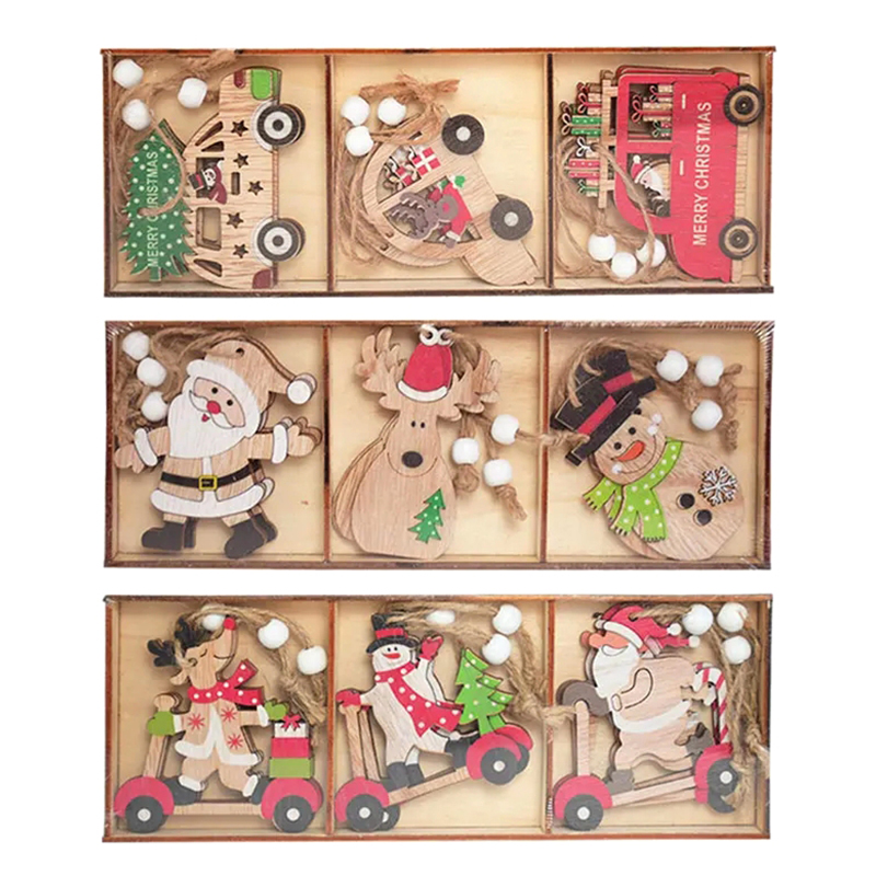 Wooden Christmas Pendant Merry - Candle Lighter 评论和价格
