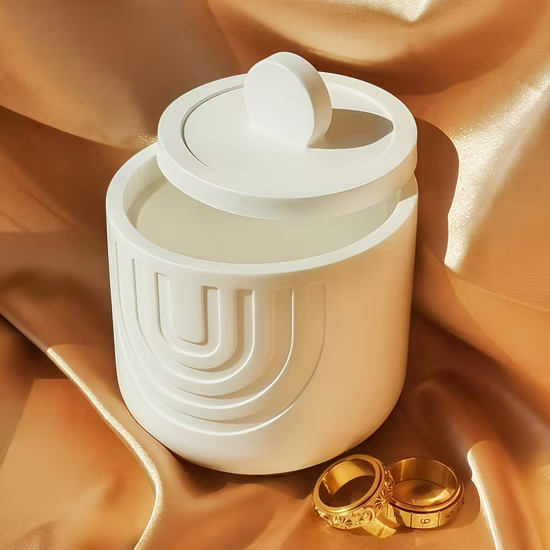 U Shape Striped Cup Silicone M - Candle Containers 评论和价格