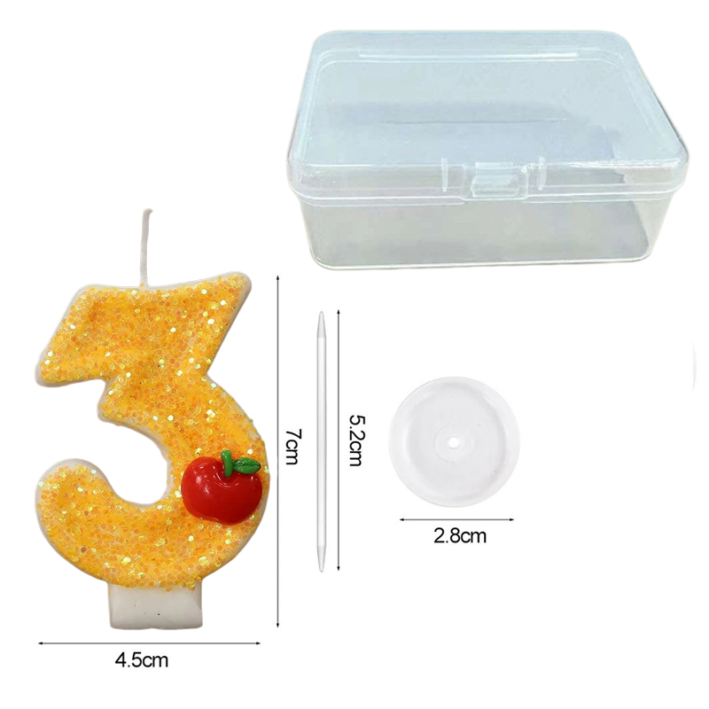 Red Apple Fresh Yellow Digital - Silk Candle 评论和价格