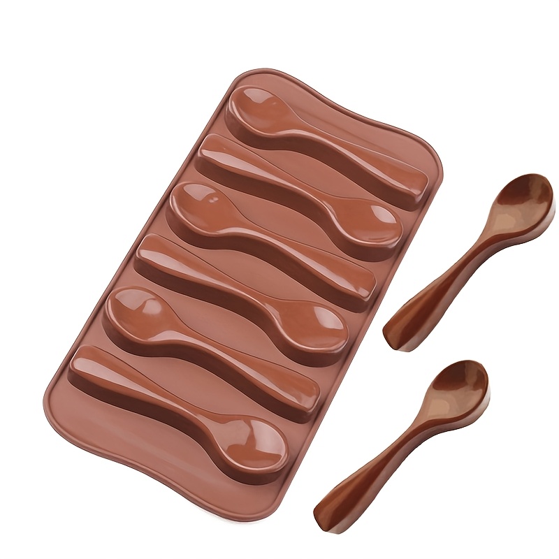1pc Spoon Silicone Mold, Soap  - Candle Molds 评论和价格