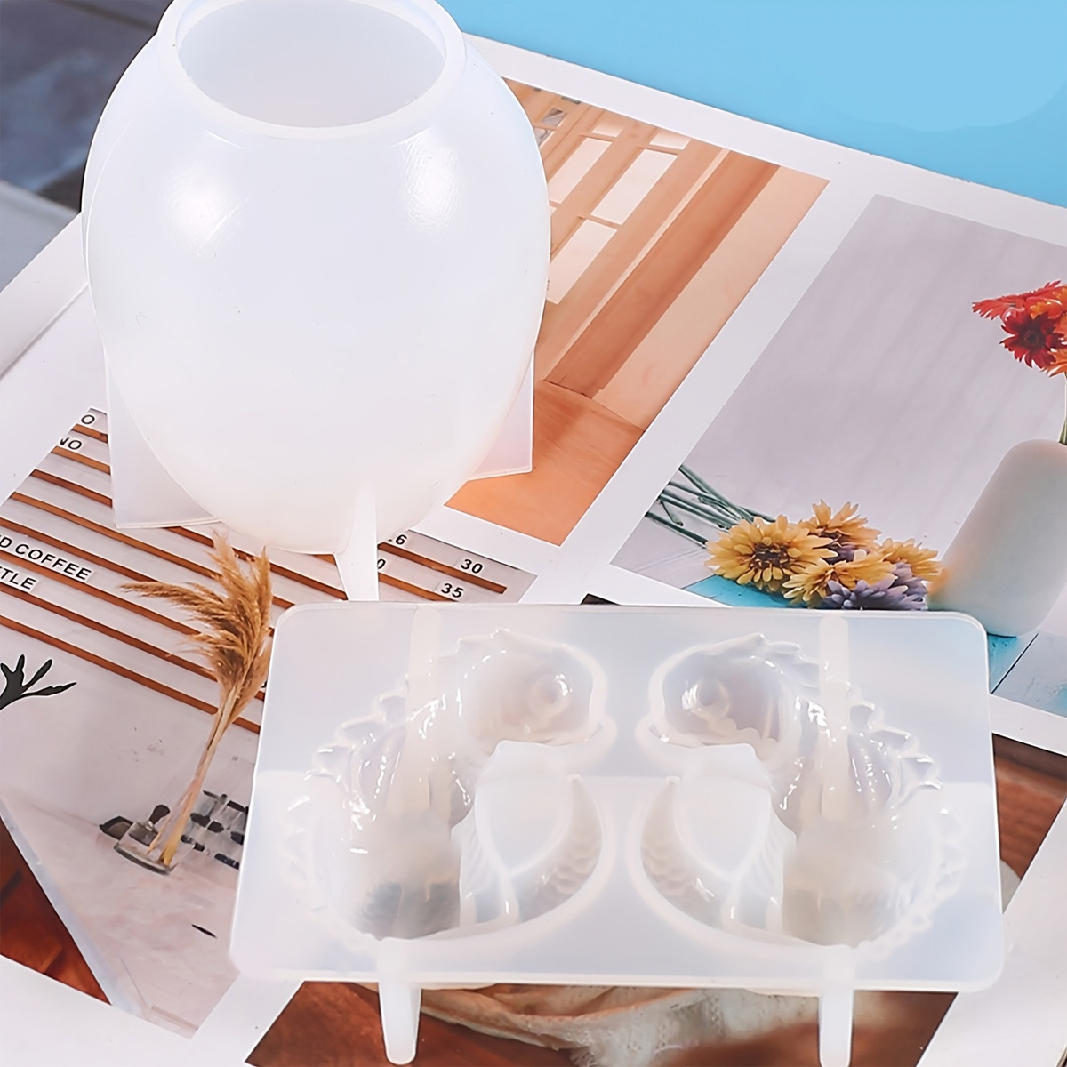 Silicone Dragon Egg Molds, 2-P - Candle Making Kit 评论和价格