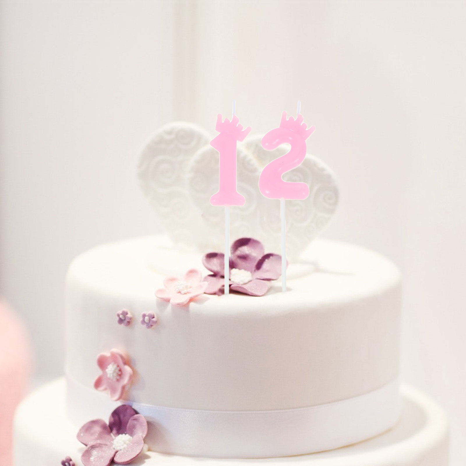10pcs Crown Design Number Cand - Paraffin Wax 评论和价格